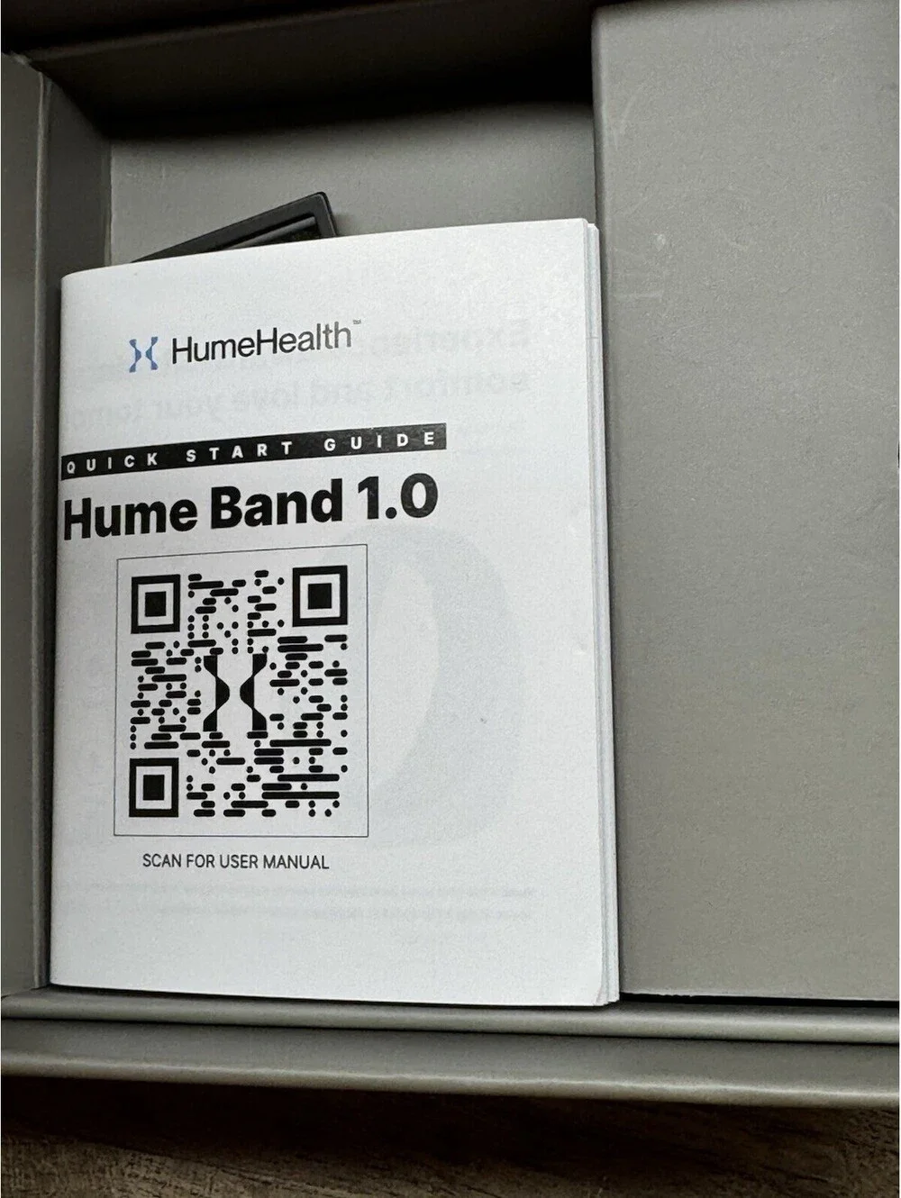 HumeHealth Hume Longevity Band 24/7 Health Tracking Activity Tracker *OPEN BOX*